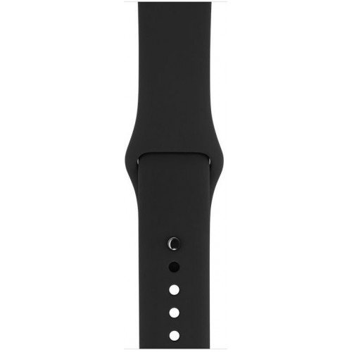 Apple Watch Series 1 42mm Space Gray Aluminum Case with Black Sport Band (MP032) Уценка